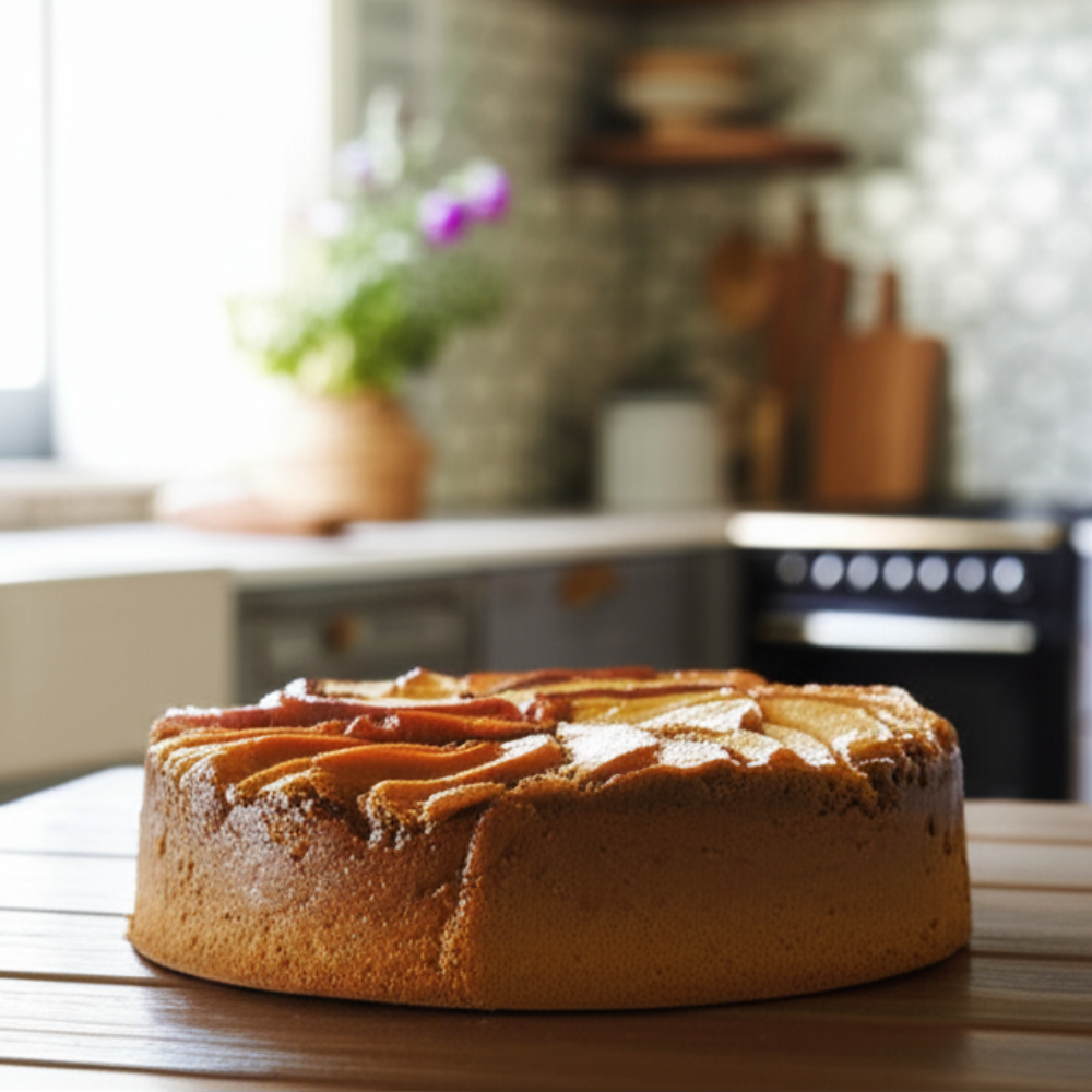 Receita de Bolo de Maçã